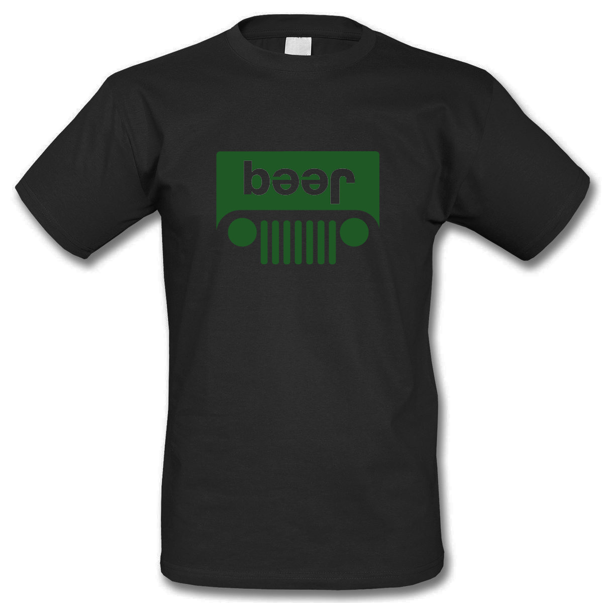 beer-shirt beer - jeep